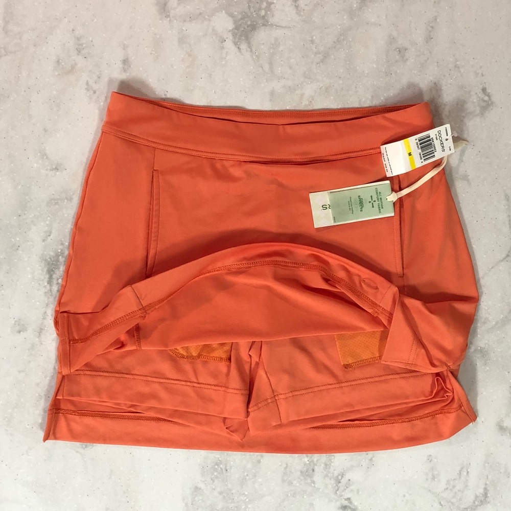 NWT Dockers Tangerine Golf Skort/Skort M - Picture 3 of 4